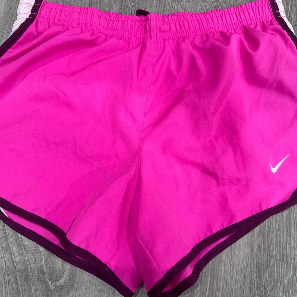 Nike Girls Hot Pink Athletic Shorts